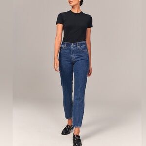 Abercrombie&Fitch Jeans Womens 28/6R The Mom High Rise Straight Leg Denim